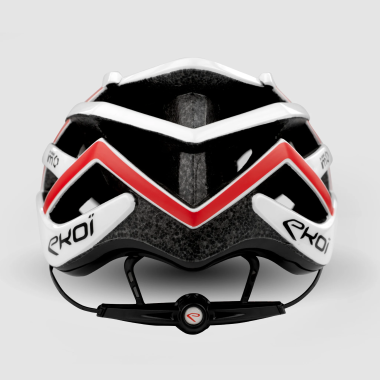 Kask Ekoi Corsa Light Biały Czerwony