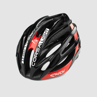 Kask Ekoi Corsa Light Czarny Czerwony