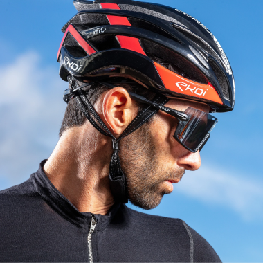 Kask Ekoi Corsa Light Czarny Czerwony