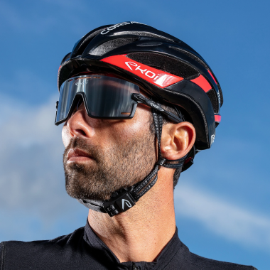 Kask Ekoi Corsa Light Czarny Czerwony