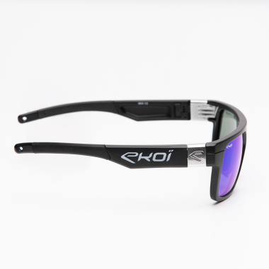 Okulary Ekoi Sport Fashion Czarny Revo niebieski