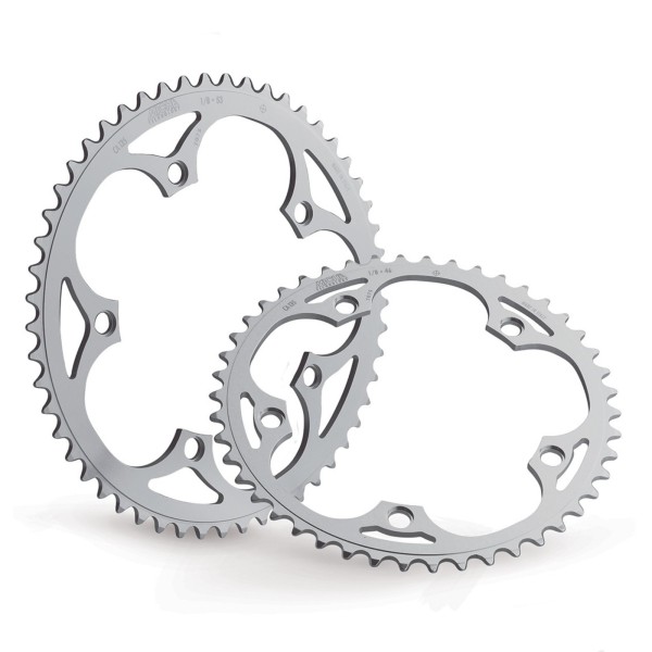 Tarcza Miche Primato Pista 47T Silver 1/8" 135BCD